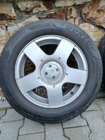 Alu kola 5x100 R 15. Letní 195/65 - 2