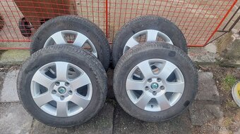 Alu kola Škoda 5x112 originální - 2