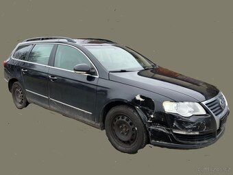 Vw Passat b6 2,0tdi 103 kw 6q 2006 celek na opravu / díly - 2