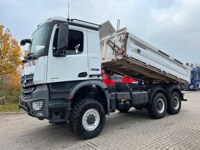 Mercedes-Benz Arocs 3342 6x6 Meiler 3 Straný sklápěč - 2