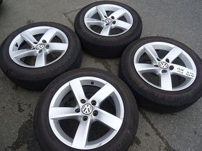 Alu disky origo Volkswagen 16", 5x112,ET 45, letní sada - 2