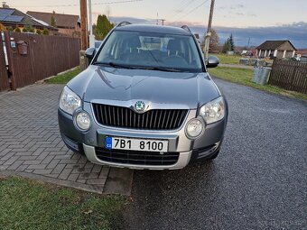 Škoda Yeti 1,2Tsi 77kw, TZ  n.STK, Čr - 2