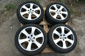 Touran original alu kola 5x112 a Audi Seat Skoda R17 - 2