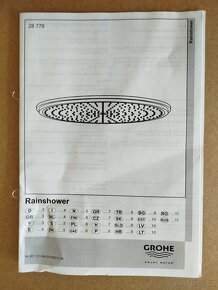 Hlavová sprcha Jumbo Grohe 400 mm - 2