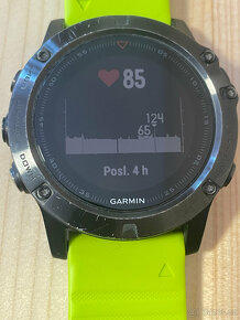 Garmin Fenix 5X Plus Sapphire + TOPO mapy celé EVROPY - 2