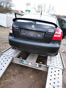 nd z škoda octavia 2 rs 125kw stříbrná  černá - 2