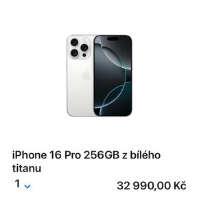 Nerozbalený iPhone 16 Pro - 2