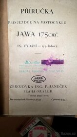 Jawa 175 předválečná příručka IX. vydání -typ lidový - 2