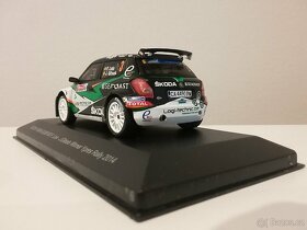 model ŠKODA FABIA S2000 WHITEBOX 1 : 43 - 2