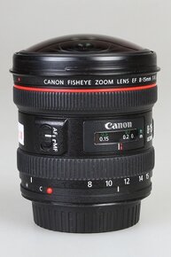 Canon EF 8–15 mm f/4L Fisheye USM ( v záruce ) - 2