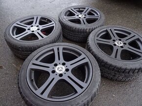 Alu disky Mercedes 18", 5x112,ET 30, zimní pneu - 2