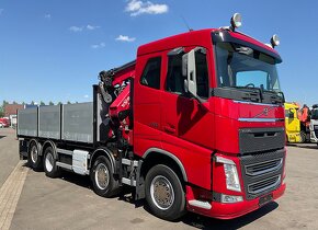 Volvo FH500 8x2 - valník s hydraulickou rukou - 2