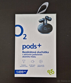 Bezdrátová sluchátka O2 PODS+ - 2