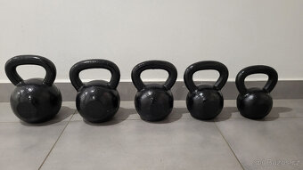 Kettlebell sada - 12, 16, 20, 24, 28kg - 2