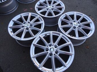 Alu disky origo Škoda 17", 5x112, ET 52, šířka 7,5J - 2