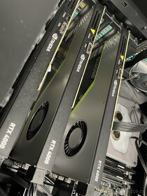 Prodám 2 grafické karty Nvidia Quadro RTX 4000 8GB - 2