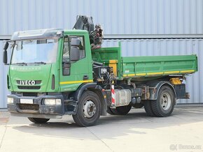 Iveco EUROCARGO 160E 22, 3S, EURO 6, HYDRAULICKÁ RUKA HIAB 0 - 2