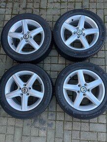 ORIGINÁL Alu Volkswagen Aspen R16, 5x112 - LETNÍ - 2