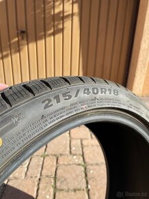 Zimní gumy 215/40 R18 - 2