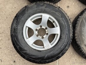 Alu disky Mullins wheels 6x139.7 s pneu Cooper 255/70 R16 - 2