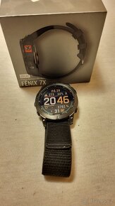 Garmin Fenix 7X Solar - Slate Gray/Black Band - 2