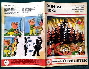 ČTYŘLÍSTEK č. 152/1988 OHNIVÁ ŘEKA - 2