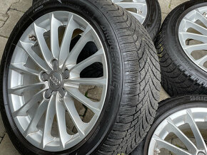 Alu kola 5x112 original Audi A3 S Line 225/45 R17 zimní sada - 2