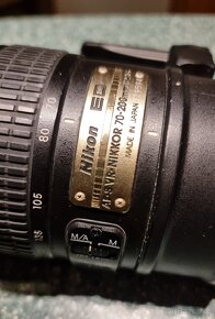 Nikon 70-200 mm f/2,8 G AF-S NIKKOR ED VR - 2