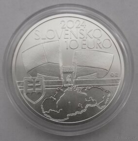 10€/2024 - Slovenské národné povstanie - 80.výročie SNP_BK - 2