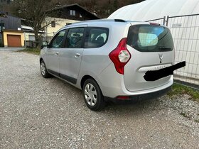 Dacia Lodgy 2014 1.2i 85kw strieborná - 2