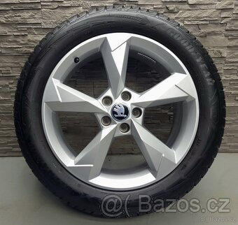 19" Originál Audi Q3 Tiguan II Kodiaq 5x112 zimní pneu 8mm - 2