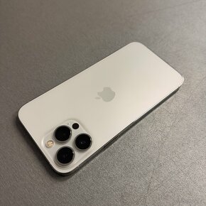 iPhone 13 Pro Max 1TB silver, pěkný stav, 12 měsíců záruka - 2