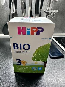 Prodám HiPP Bio pokračovací mléko 3, 600 g - 2