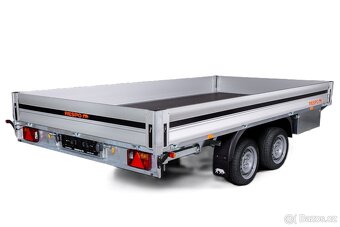 Nákladní přívěs Respo T205 FLATBED (400x206 cm), 2700 kg - 2