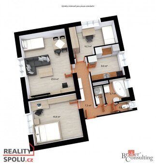 Prodej, byty/3+1, 70 m2, 47155 Kunratice u Cvikova, Česká Lí - 2