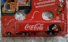 Model kamionu Coca-Cola Santa Claus Vánoce, sněhulák - 2