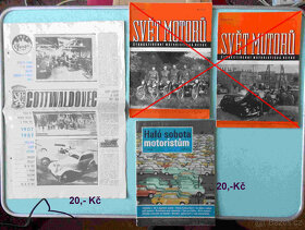 Stará motoristická literatura - 2