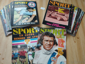 časopisy Miroir sprint Sport Fotbal 1965-71 FRANCIE - 2