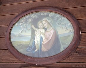 Prodám starožitné náboženské obrazy- cena za kus 399Kč - 2