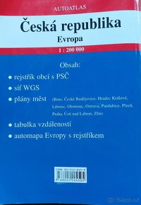 Autoatlas Česká republika + Evropa - 2