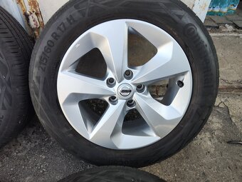 17"letní alu sada 5x114 origo Nissan Qashqai 2 Juke X-Trail - 2