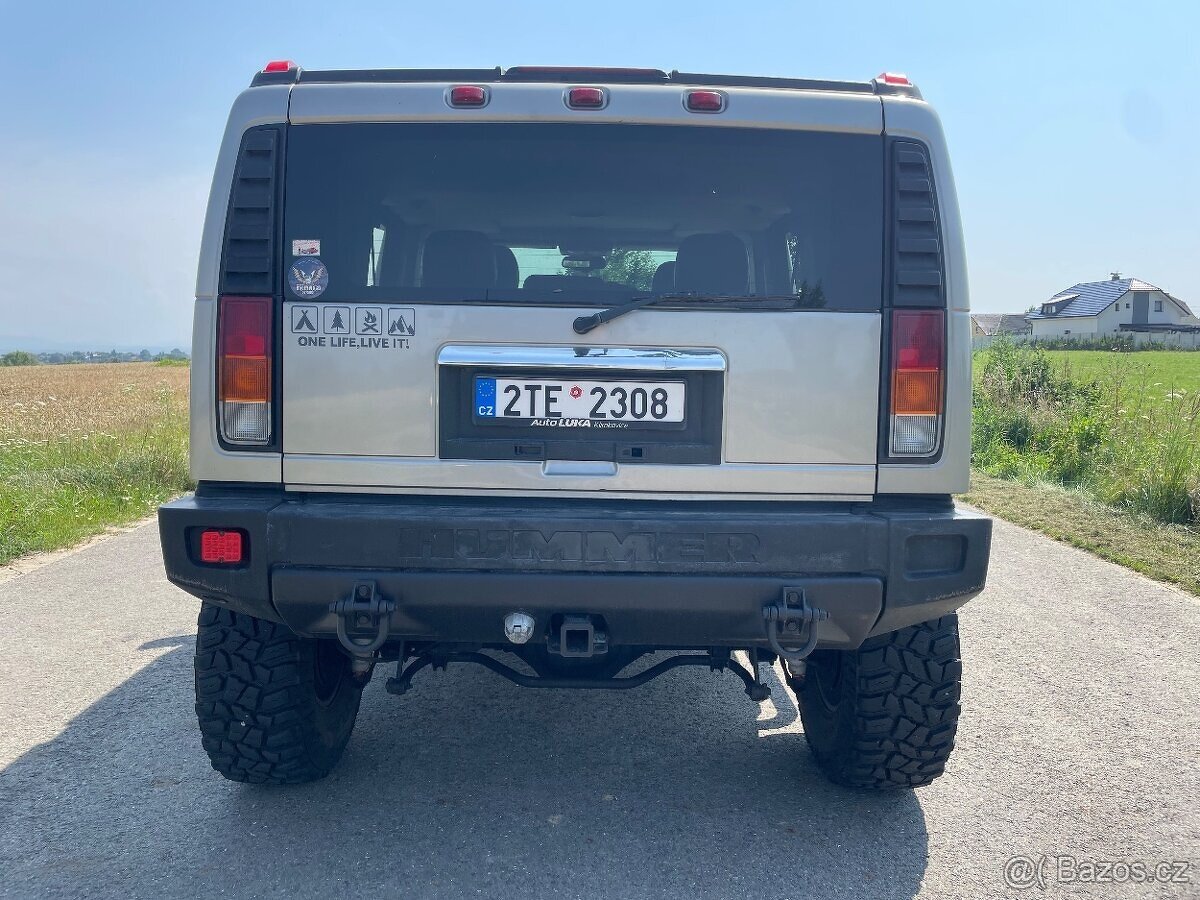 Hummer H2 Monster 6,0 225 cm LPG řidičský průkaz B