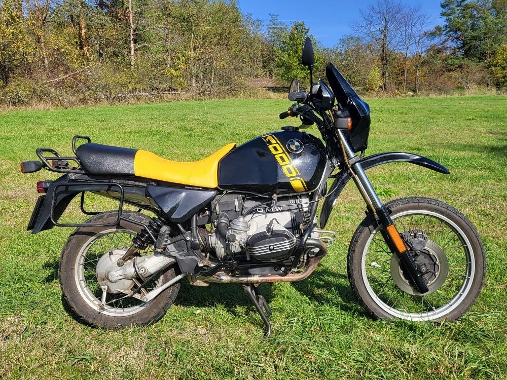 BMW R100GS ,1988, CZ doklady,shodna čísla