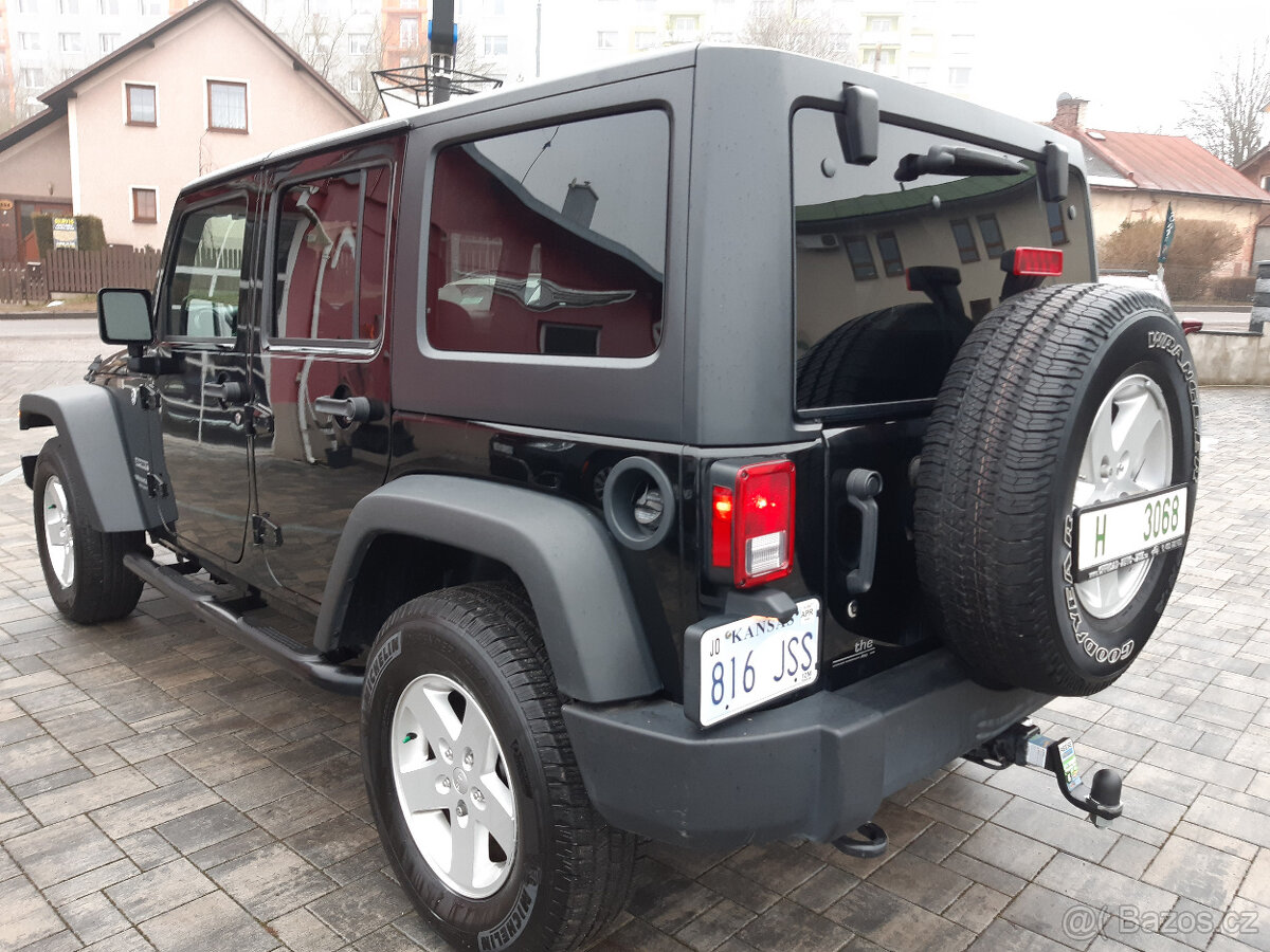 Jeep Wrangler 3.6L V6.4x4 UNLIMITED, TopStav, Nehavarované