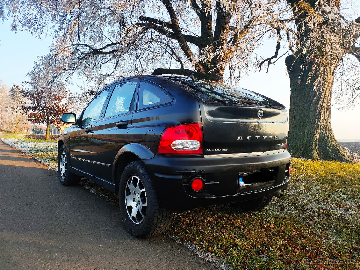 SsangYong Actyon 2.0 XDi,4x4,137tis km,motor MADE IN GERMANY