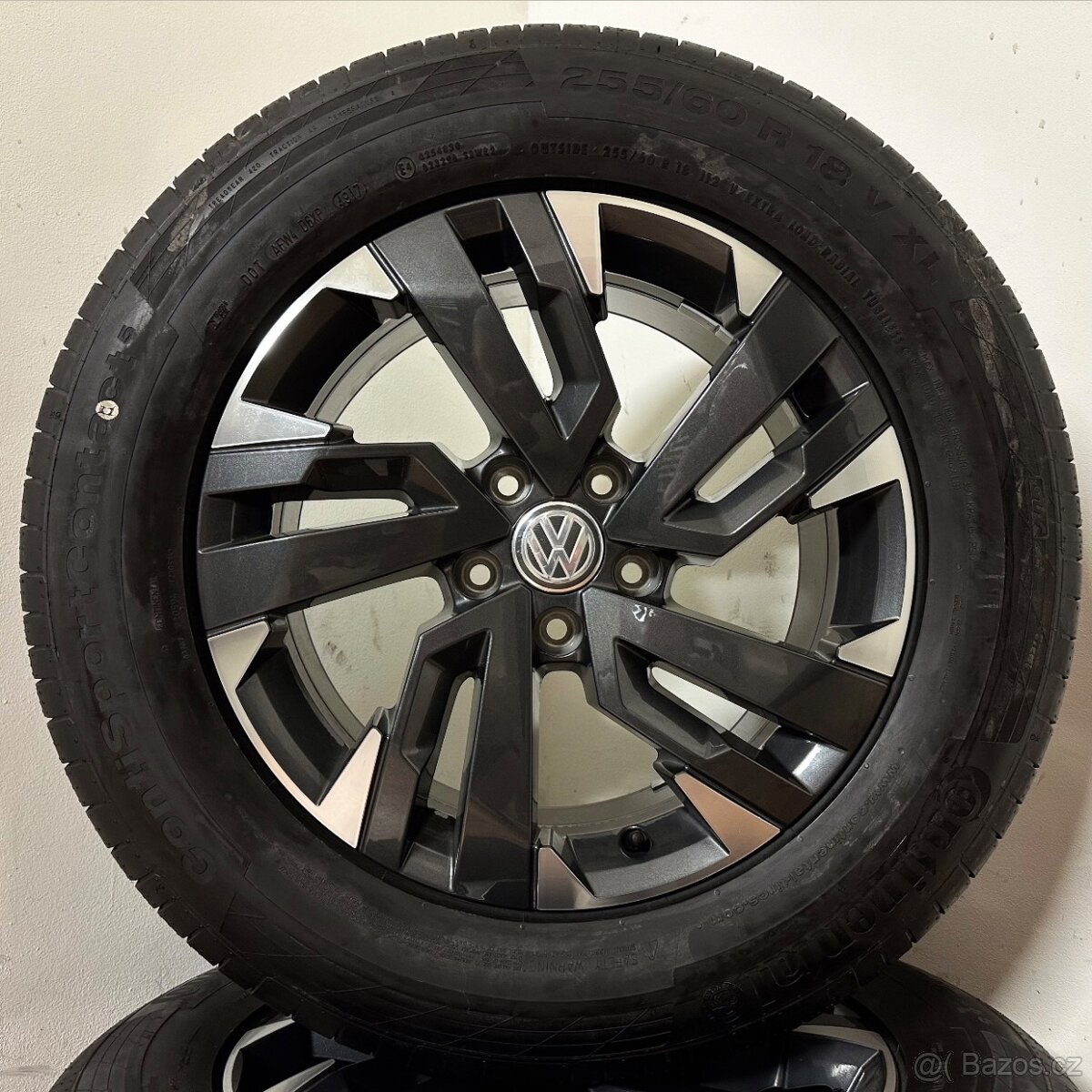 NOVÁ VW AMAROK 5x120 R18 ET45+LETNÍ 255/60R18 7,5mm