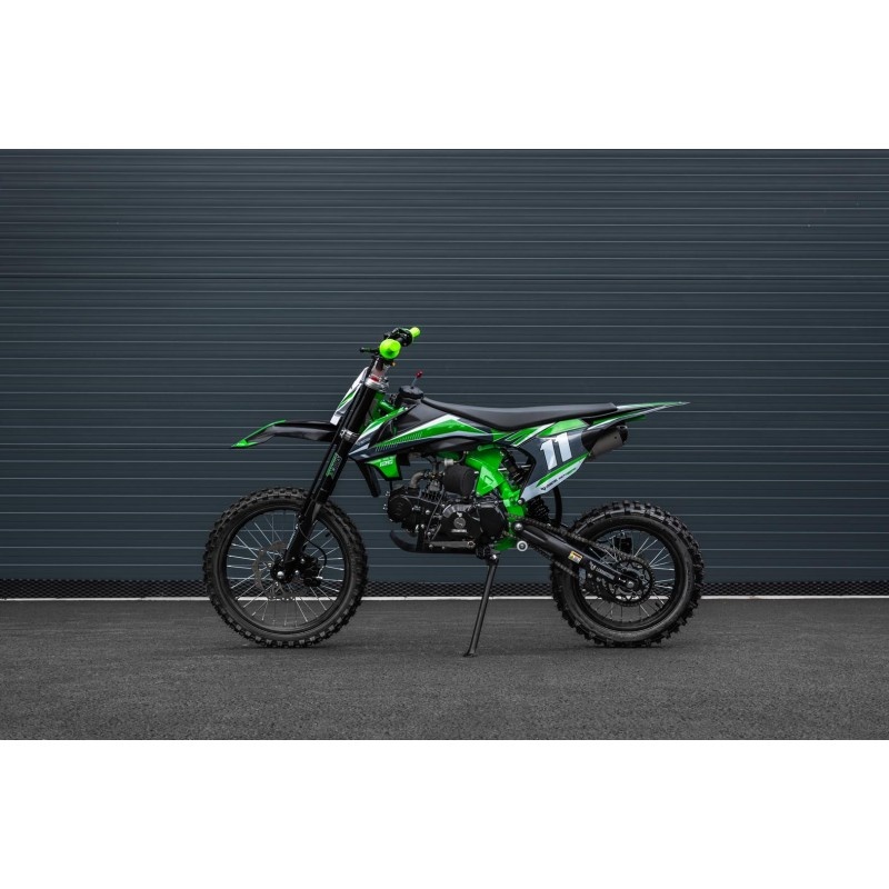 Pitbike Leramotors Shark 125ccm, el. start, zeleny