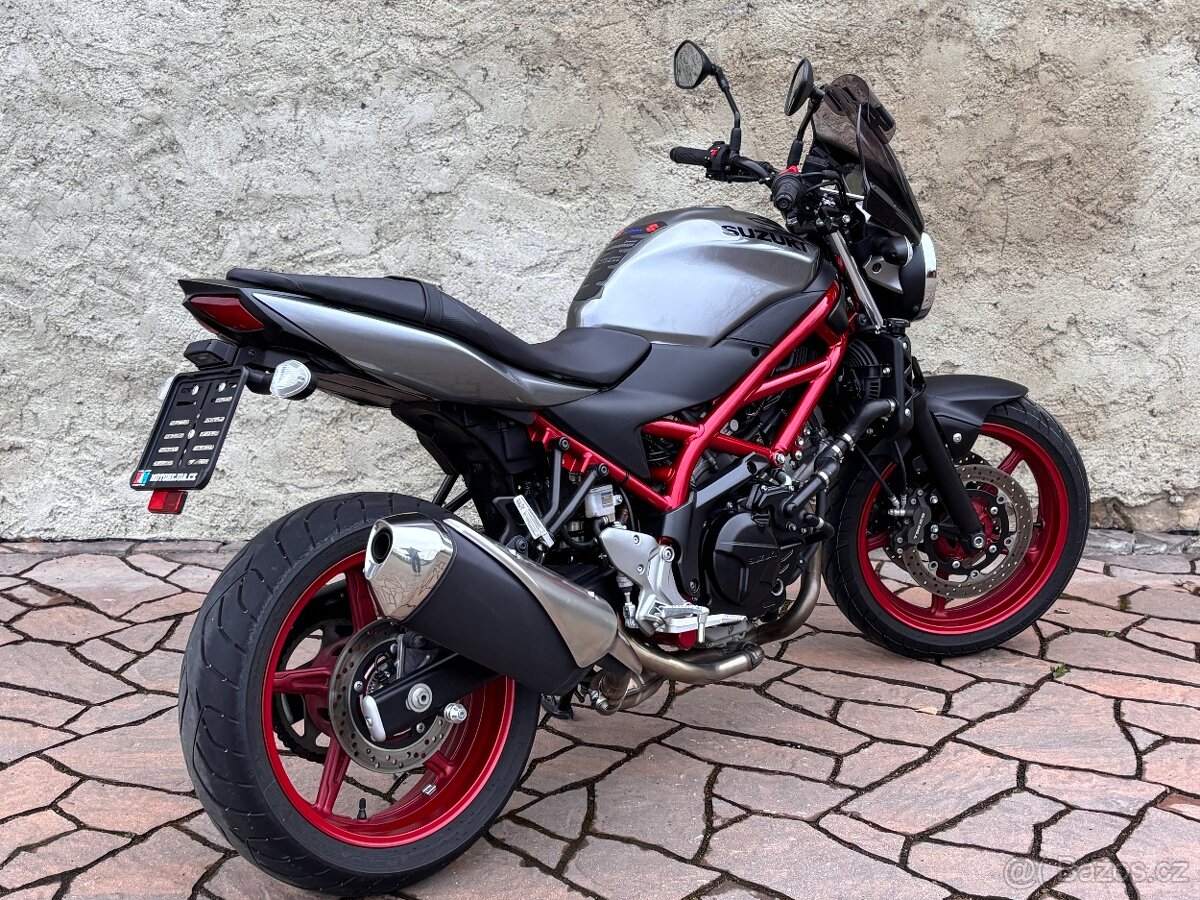 Suzuki SV 650 2019, najeto 6500km