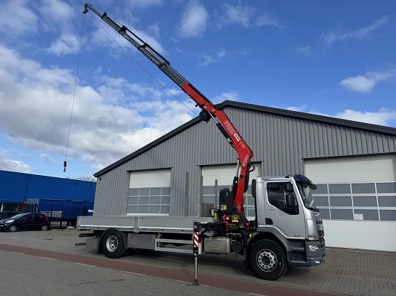 DAF LF290 - valník s hydraulickou rukou