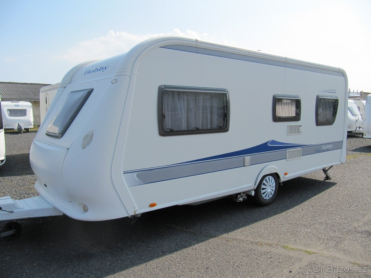 Prodám karavan Hobby 540 UL,model 2010 + mover + předstan.